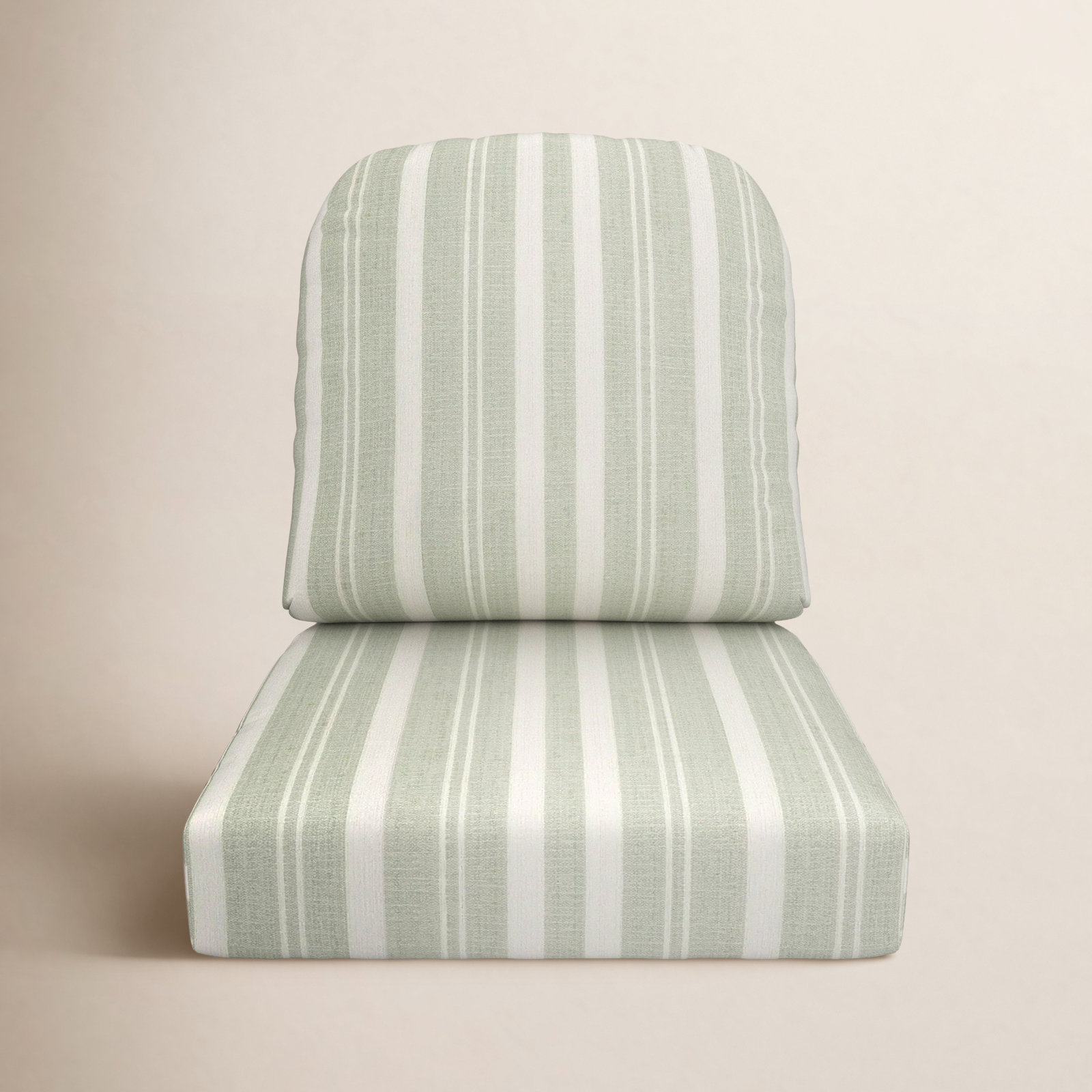 Amala 22" Sunbrella® Seat and Back Cushion, Sunbrella Tranquil Sage