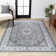 Arignote Modern Persian Floral Gray/Cream Rug