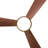 52" Ceiling Fan with Light 3 ABS Blades