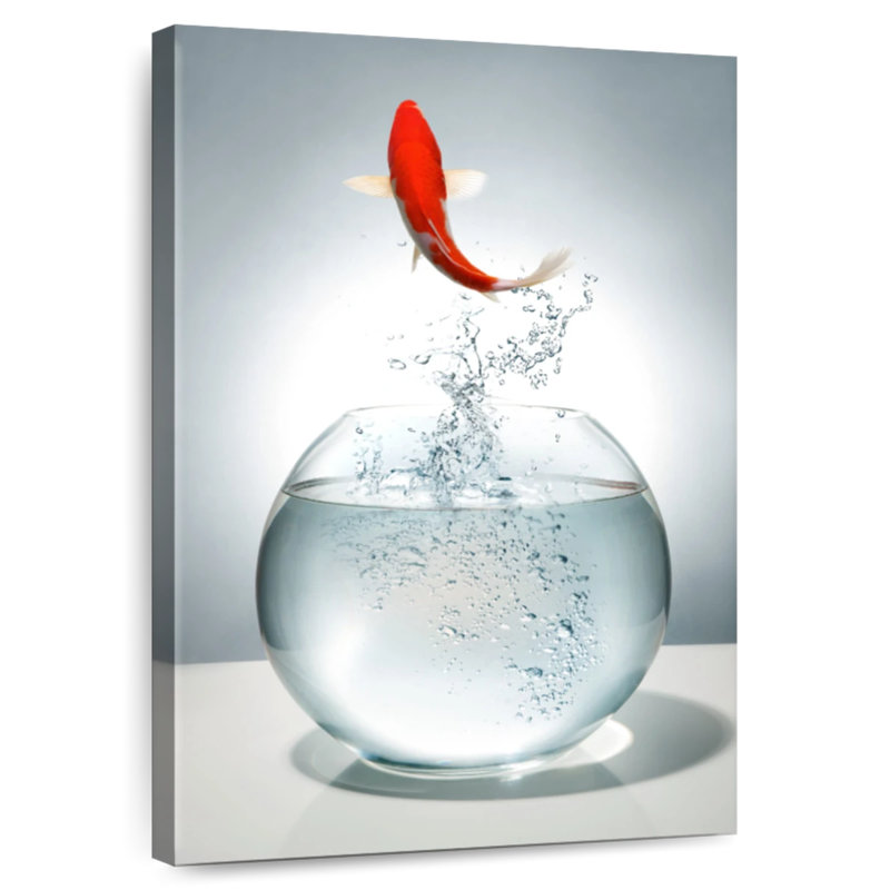 Brampt Fish Bowl Escape, 39" H x 26" W