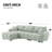 110" Modular Sectional Sofa-121397420