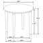 Ensemble de tables basses et de tables de bout 2 pièces Aldis - blanc-328612745