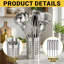 Fcbnposi 13 Utensil Set