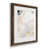 Papier, cadre noyer