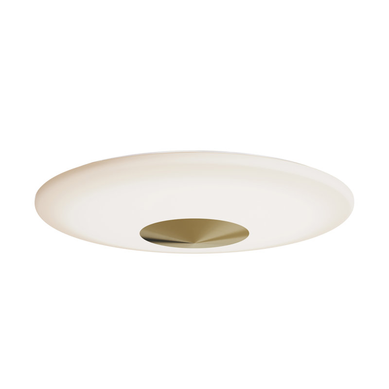 Alpine - LED Flush Mount - 21" - Satin Nickel, Satin Nickel