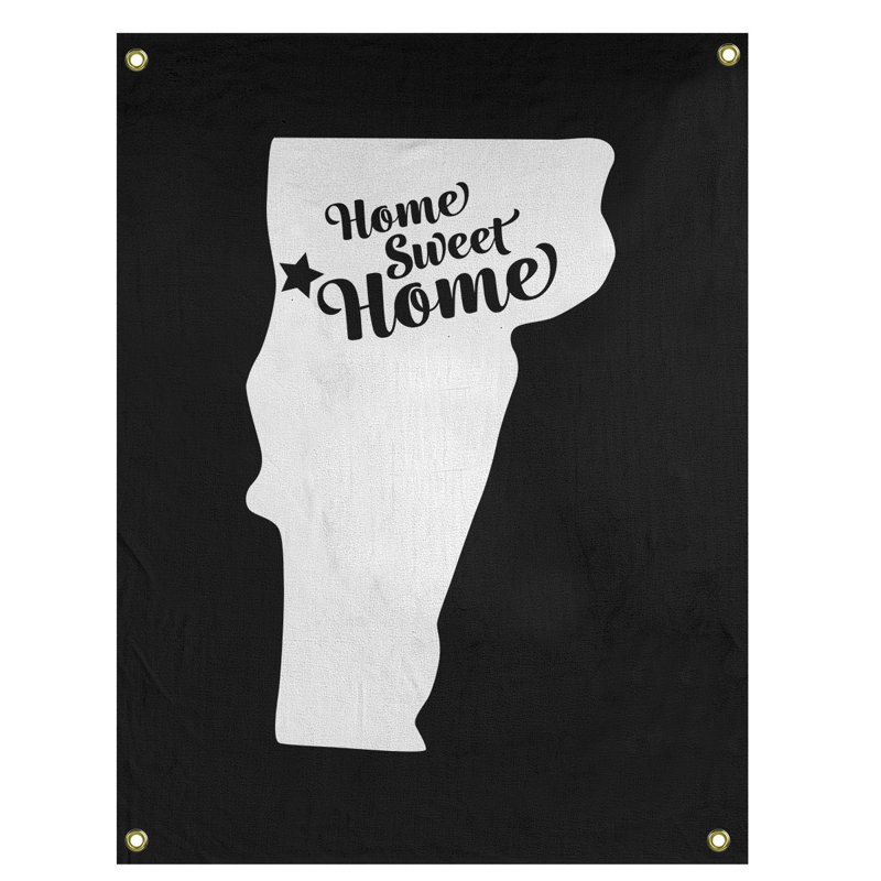 Tapisserie murale burlington doux pour la maison, H 36 po x l 26 po, Noir