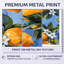 Motif de citronnelle jaune et bleu I - Fruit-1707912766