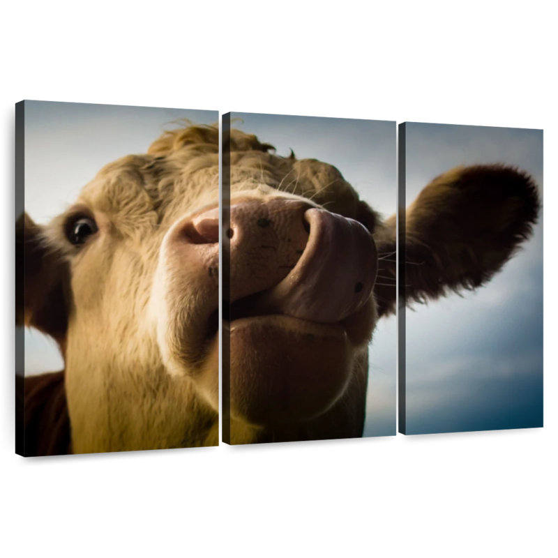 Brampt Silly Cow, 36" H x 57" W