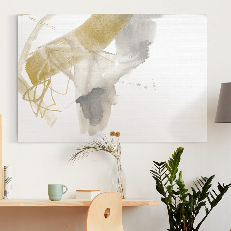 Reproduction d’art sur toile tendue « exploration IX », H 36 po x l 24 po x P 1 po
