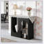 Table de canapé élégante, console étroite, table de canapé