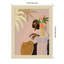 Reproduction d'art encadrée en bois «Princesse Lady in Waiting» par Arty Guava-1258637433-1258637434