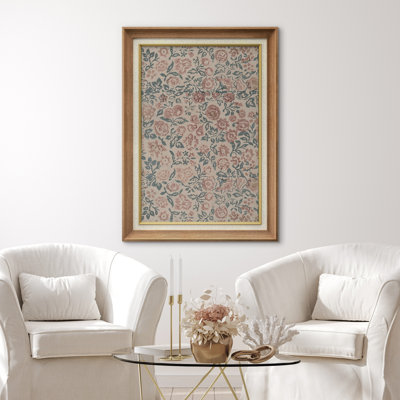 Abstrait botanique rétro, campagne française, fleur, illustration rustique moderne, photos de salon, impression numérique sur toile, impression numérique sur toile encadrée