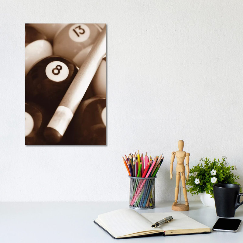 Pool by Boyce Watt - Wrapped Canvas Gallery-Wrapped Canvas Giclée, 31cm H x 20.5cm W