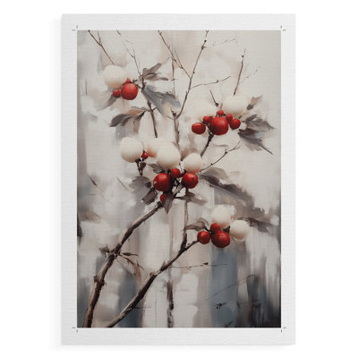 Christmas Holiday Art -Series 2-CCCLIII -Canvas Print Only - NOT FRAMED
