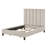 Alpine Channel Tufting High Headboard Bed-1487359166