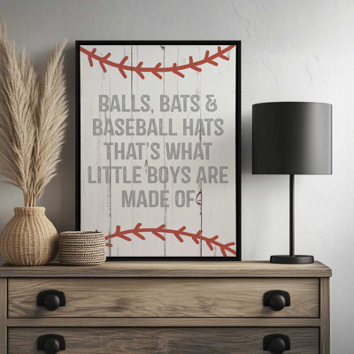 «Garçons et baseball» par Masey St. Studios, reproduction d'art