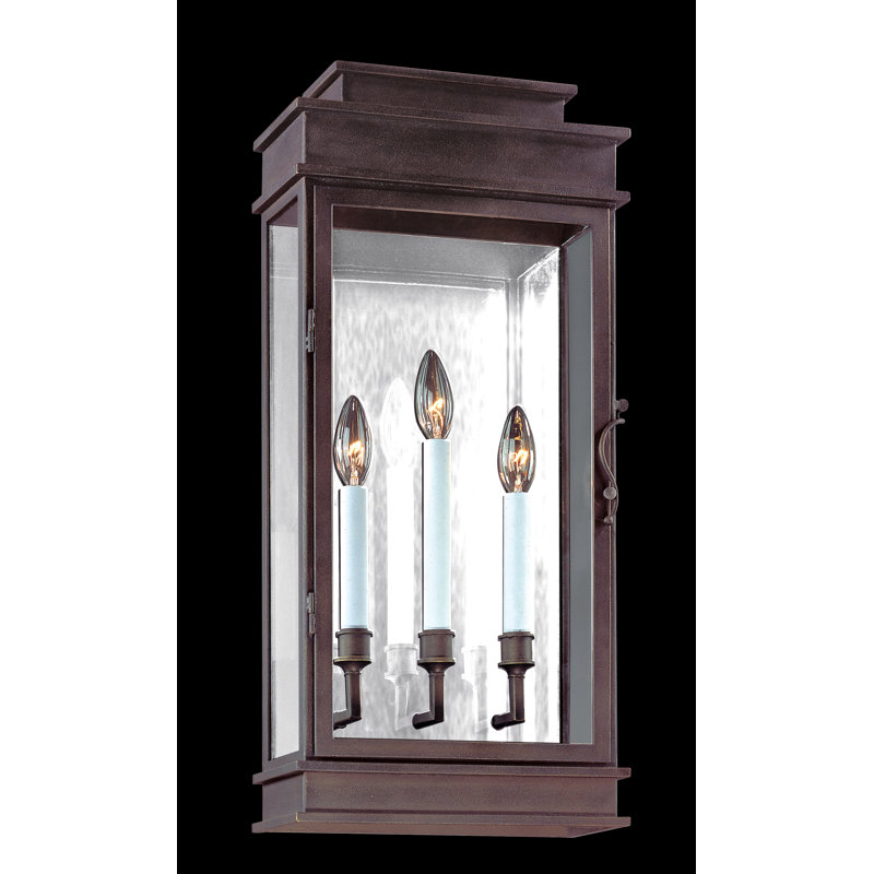 Vintage 3 - Light Outdoor Wall Lantern