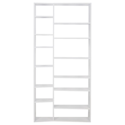 Vsevidof 224cm H x 108cm W Geometric Bookcase