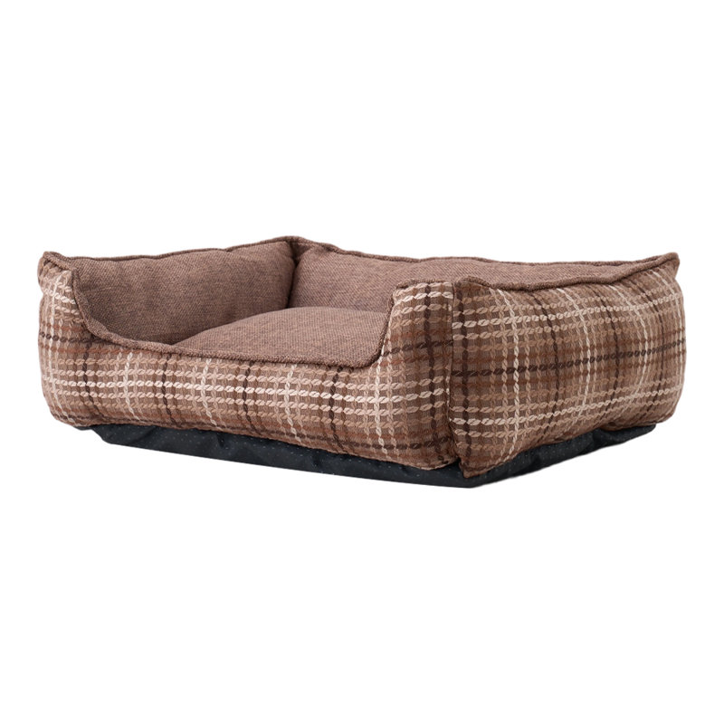 Pet Bed, Small (13cm H x 50cm W x 40cm D), Coffee