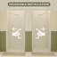 Porte de douche pivotante sans cadre avec porte pivotante-127317913