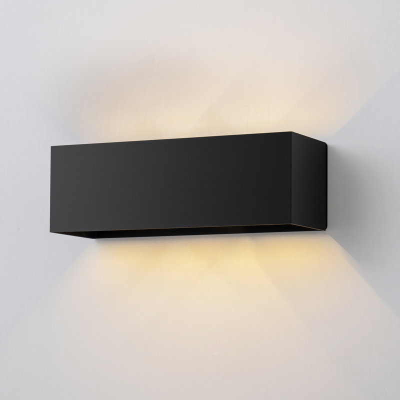 Arlease Aluminum LED Wall Light, 4" H x 11.75" W x 4" D
