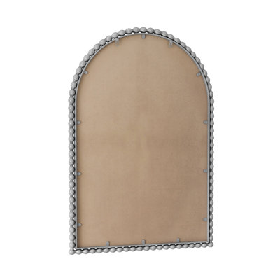 Iron Arch Retro Full Length Mirror With Supporting Feet, For Living Room, Bedroom