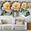 Radiant Dream Of Peony - décor floral en métal, impression de pivoine en métal-1037991298