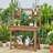 Kubilay Fir Potting Bench with Display Rack
