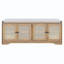 Banc à chaussures en bois avec coussin amovible-470586145