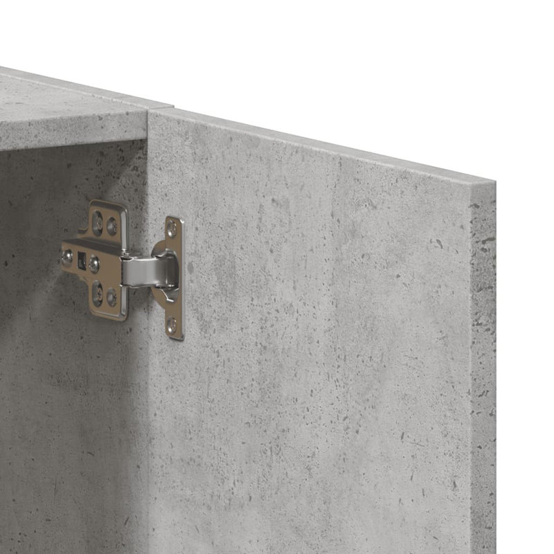 Storage Cabinet, Concrete Grey