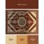 Tapis oriental brun lavable à la machine Zack Classic - reliure brun clair-787668281