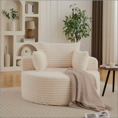 Canapé éponge Boneless, fauteuil-lit moderne moelleux
