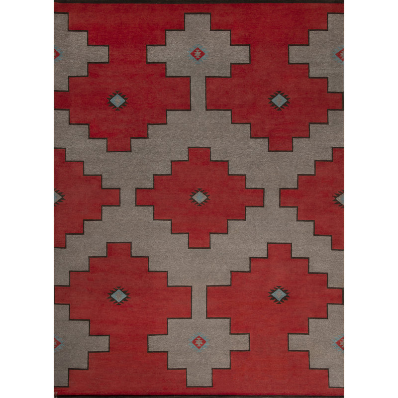 Mesa Wool Southwestern Area Rug, Rectangle 10' x 14'
