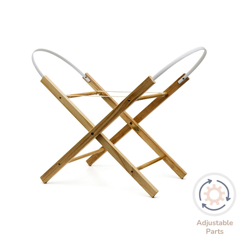Moses Basket Stand, Pine