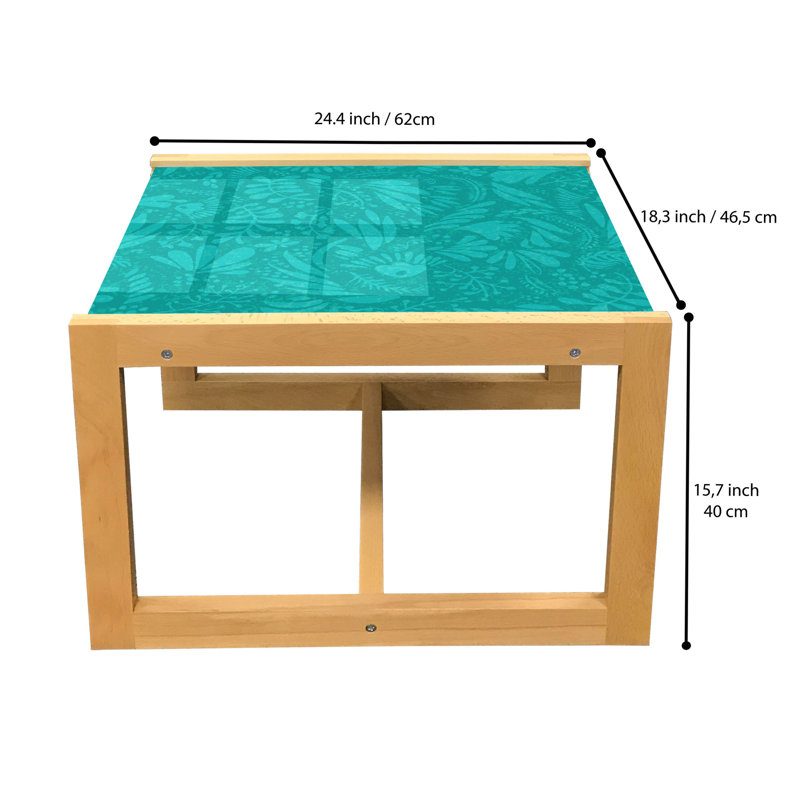Innogen Sled Coffee Table, 62cm H x 46cm W x 40cm D