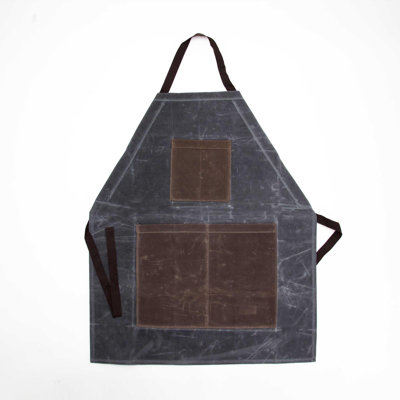 Solid Color Canvas Bib Apron