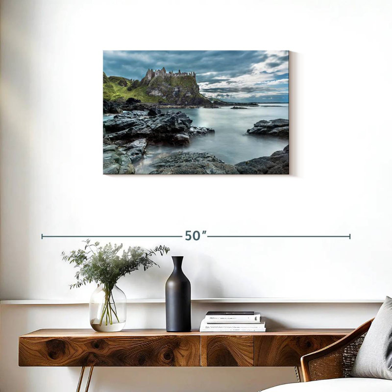 Ravi Irish Dunluce Castle, 20" H x 30" W