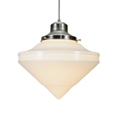 Luminaire suspendu 1 lumières scolaire single