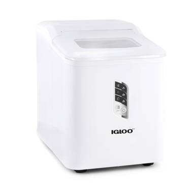 ecozy Portable Countertop Ice Maker - 9 Ice Cubes in 6 Minutes, 26 lbs ·  DISCOUNT BROS