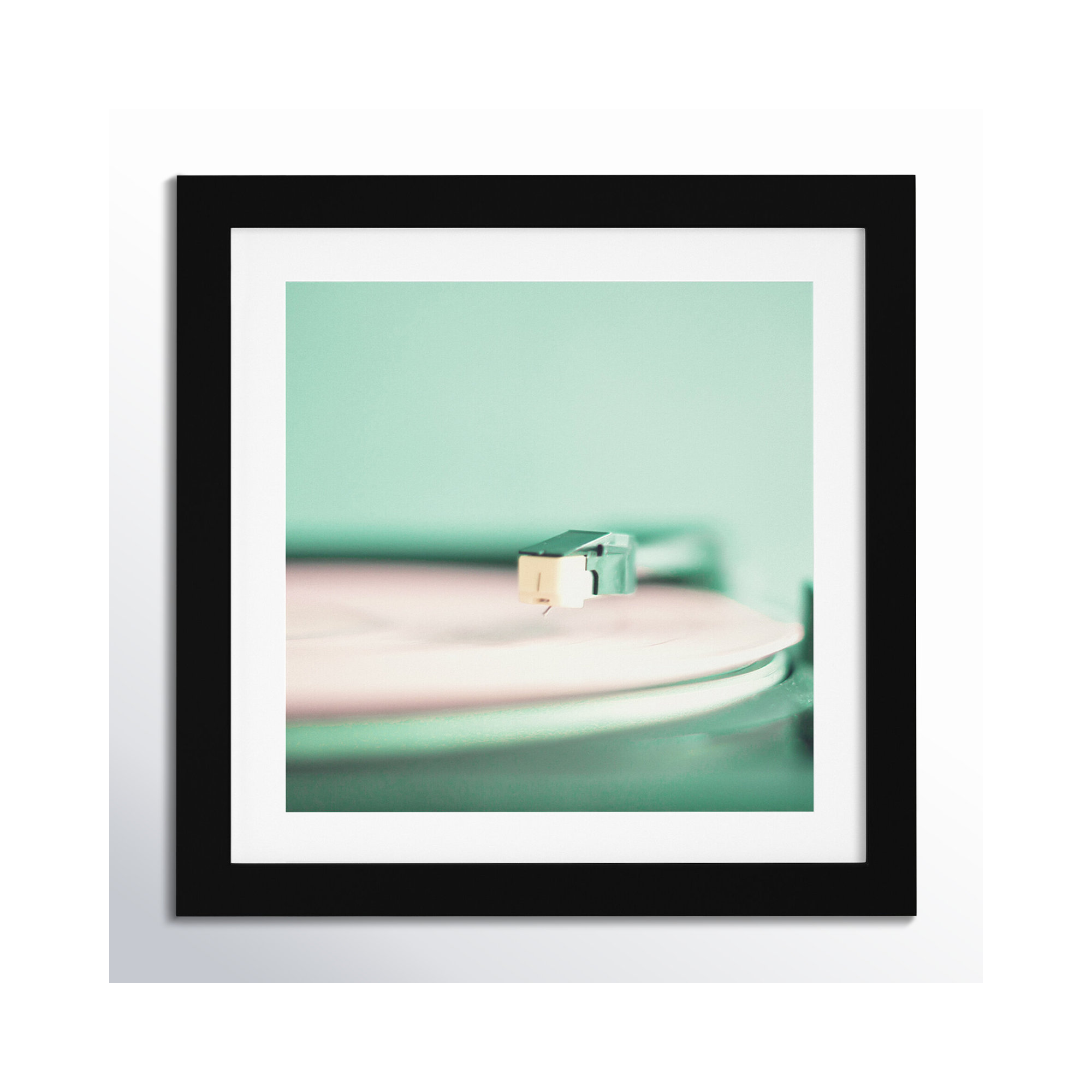 Analogue by Caroline Mint, Black, 12.25" H x 12.25" W x 0.88" D