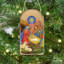 Inspirational Icon 5'' Handmade Wood Shatterproof Hanging Figurine Ornament