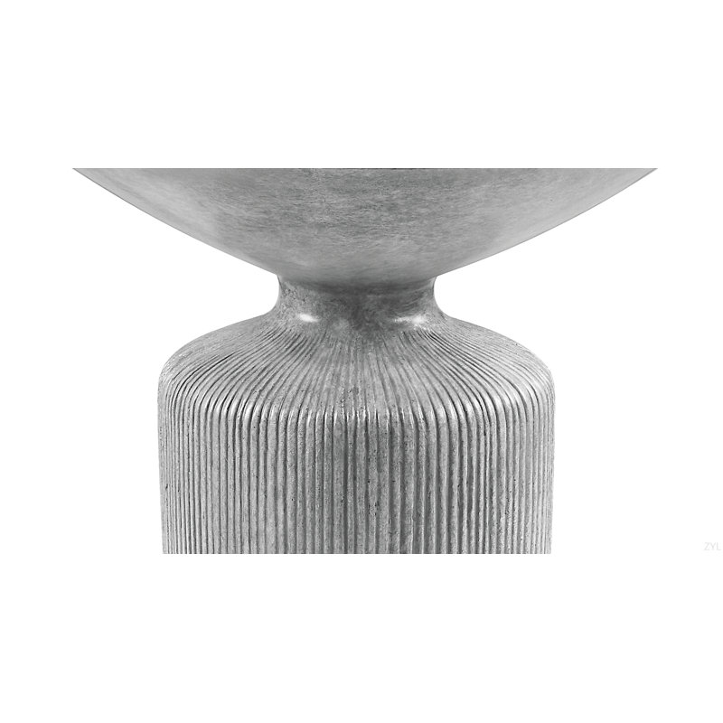 Weathered Gray Finish End Table