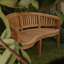 Curve Teak Garden Bench