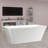 66.9" x 29.5" Freestanding Soaking Acrylic Bathtub-88388745