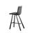 Modern Black Faux Leather Bar Stool with Ergonomic Backrest & Footrest - Sturdy Metal Frame Counter Height Seating for Kitchen Island, Home Pub & Restaurant 2 sets-246699451
