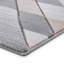 Fava area rug Machine Woven Rectangle Grey/Rose-1452290954