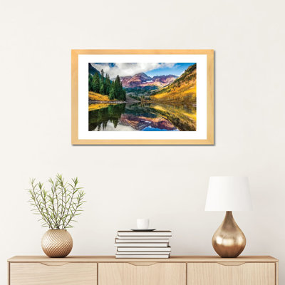 Maroon Bells, Colorado by Susanne Kremer - Photograph Print
