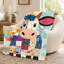 Jeté en flanelle 1pc Cute Cow-135920824
