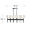 Beaumont 10-Light Kitchen Island Linear Pendant