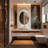 Kanthan Metal Oval Wall Mirror